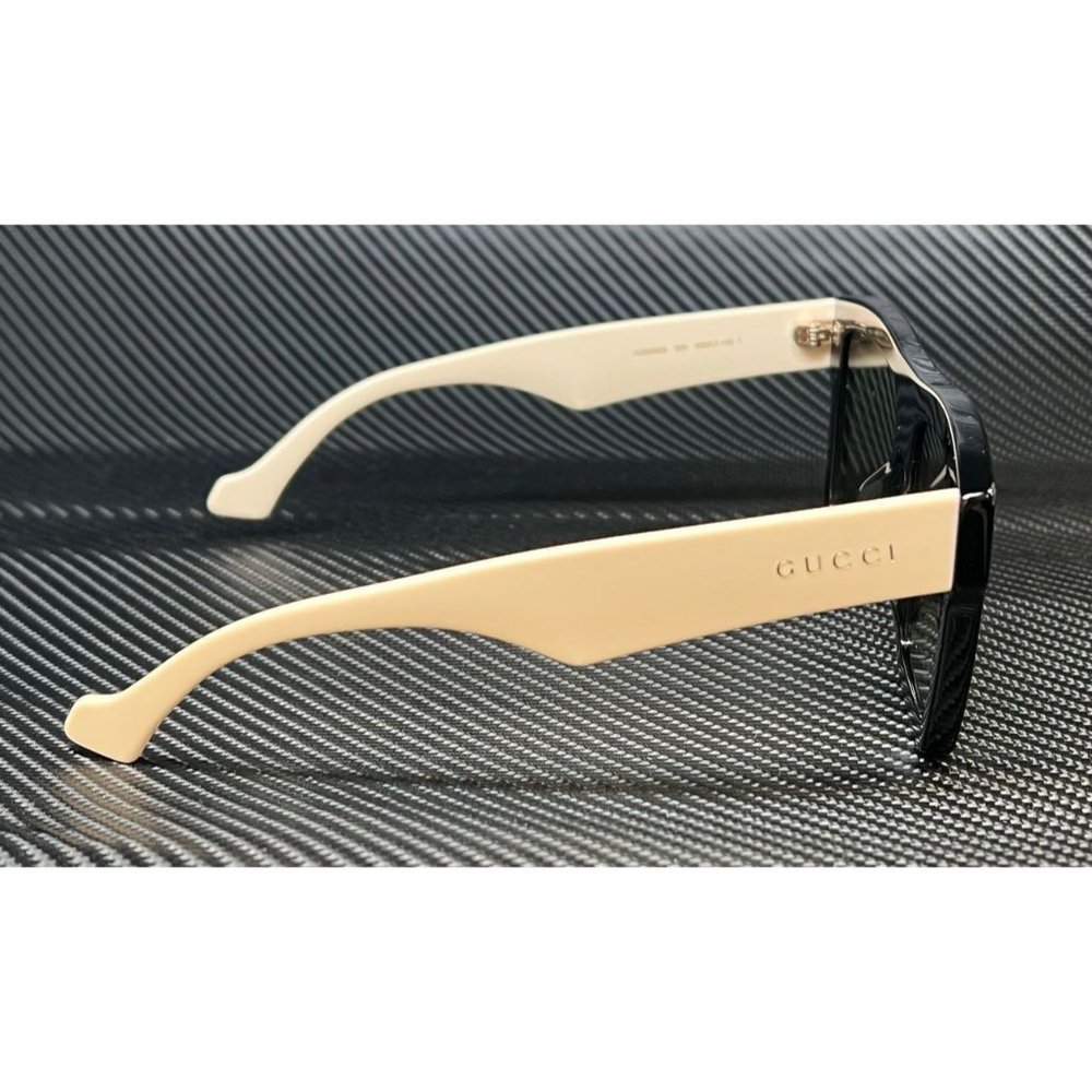 Gucci Black Green 55mm Sunglasses - Picture 4 of 5